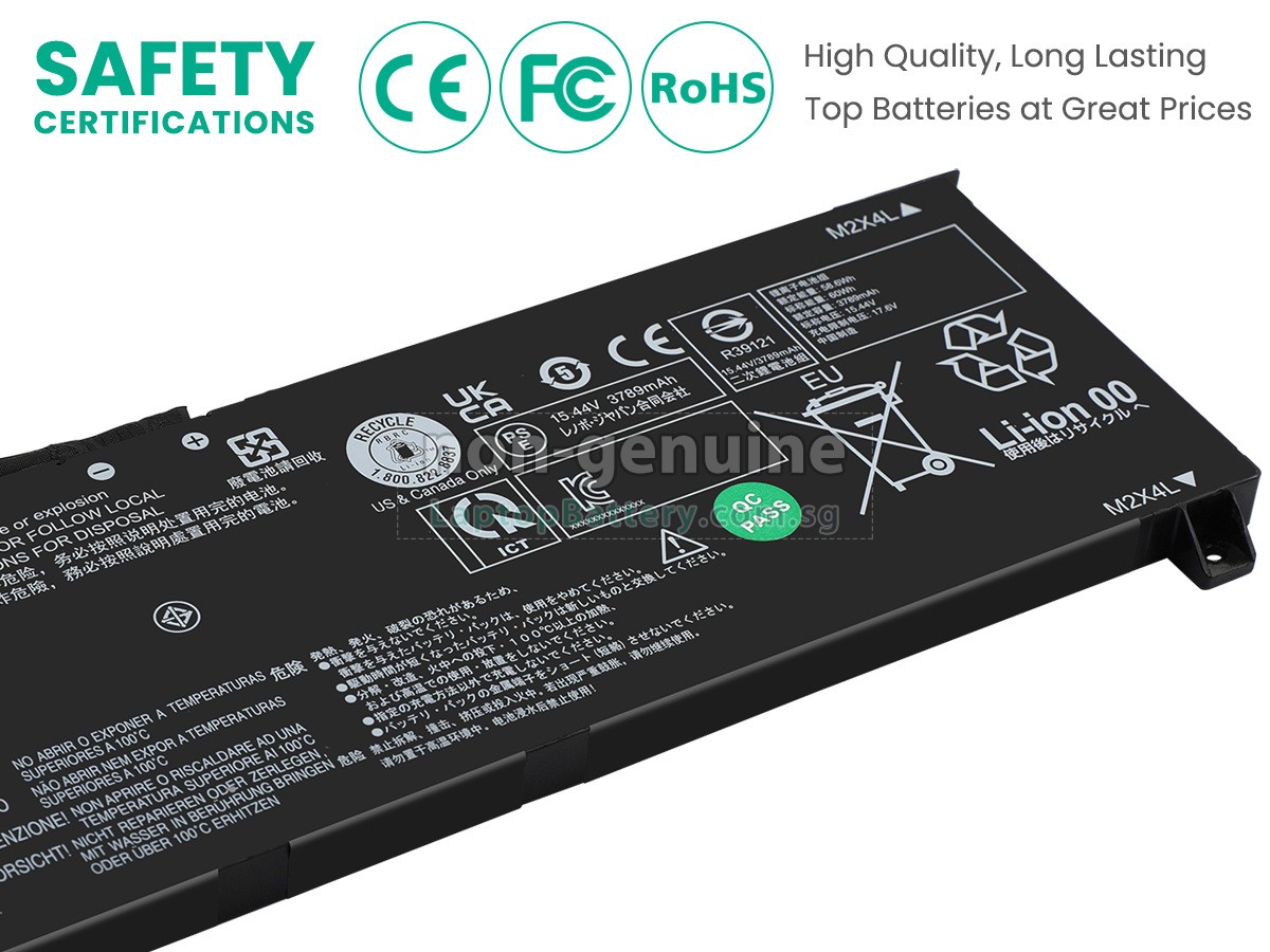 replacement Lenovo LOQ 15IRX9-83DV00S1LM battery