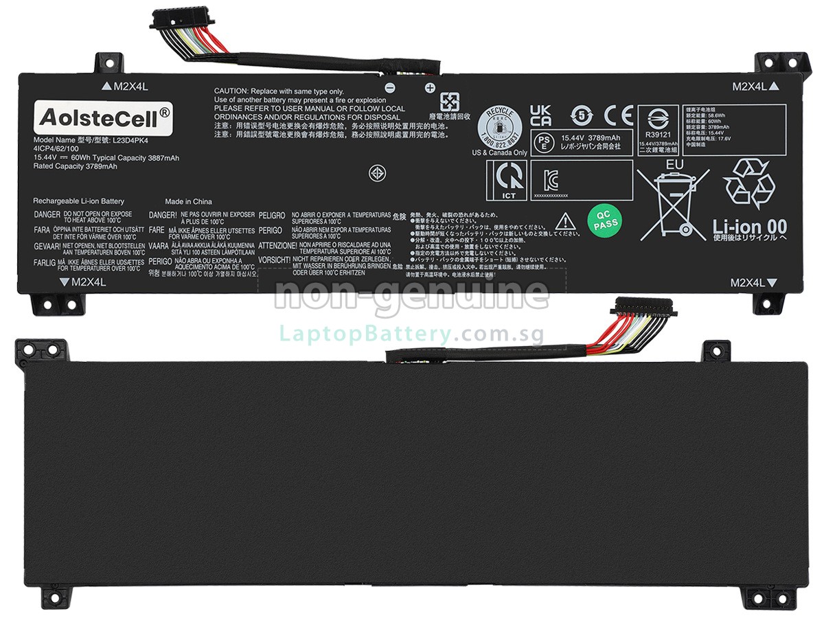 replacement Lenovo LOQ 15IRX9-83DV00S1LM battery