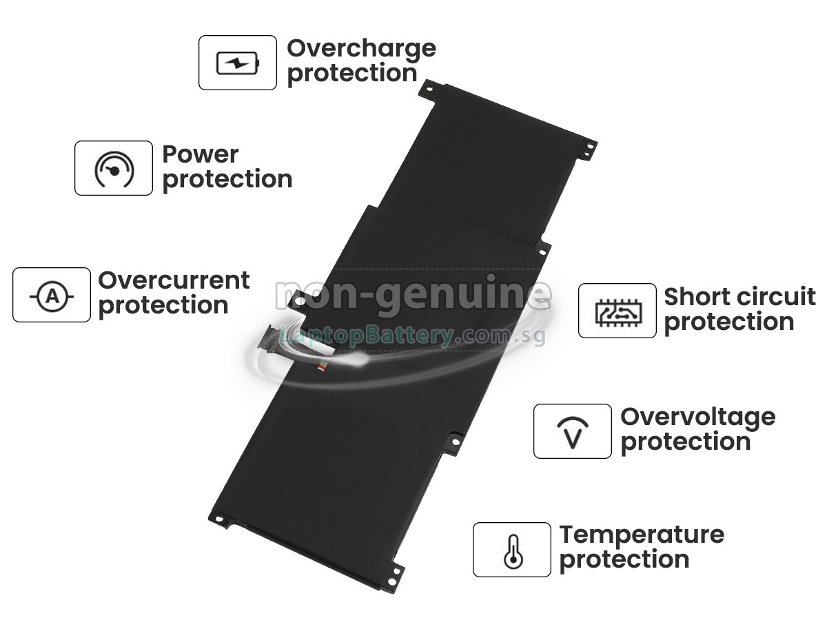 replacement MSI PRESTIGE 14 A12UC-092PL battery