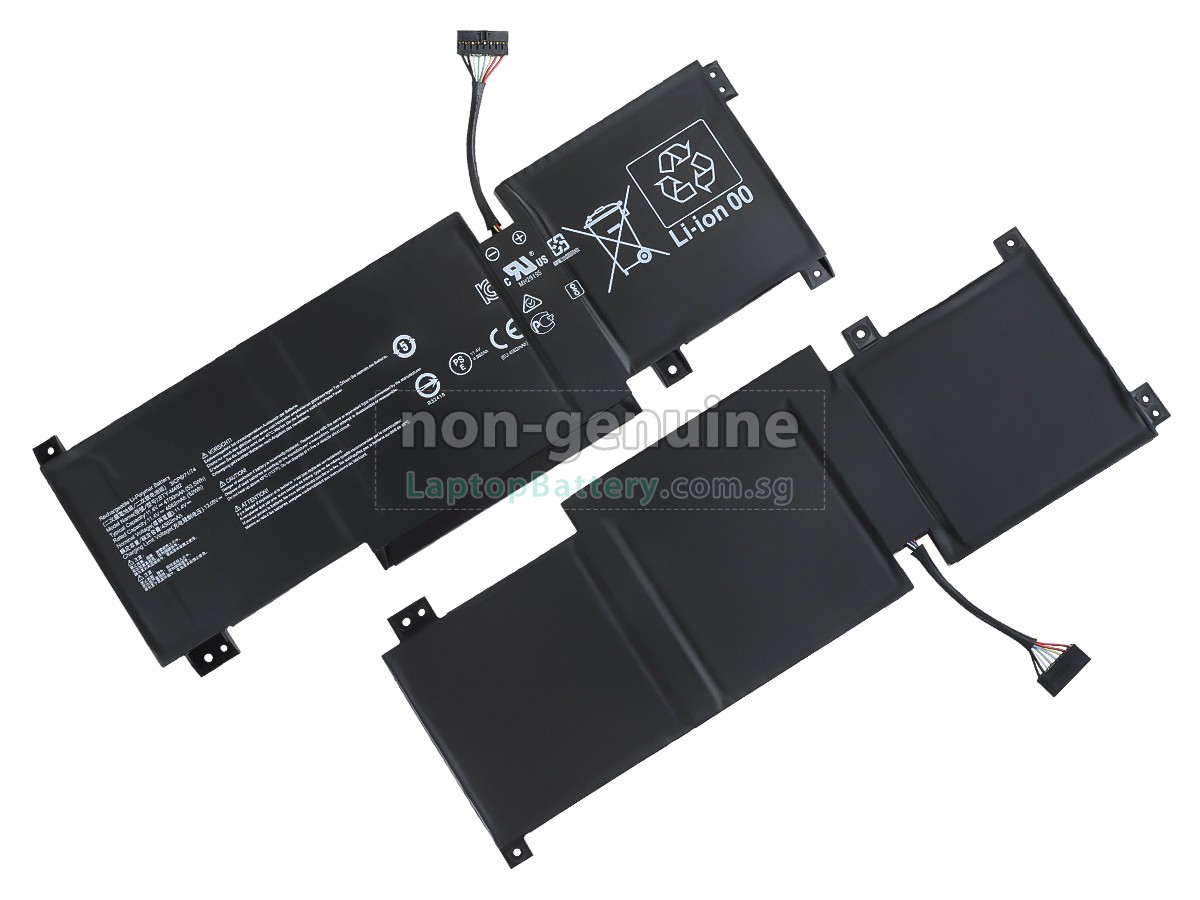 replacement MSI PRESTIGE 14 A12UC-092PL battery