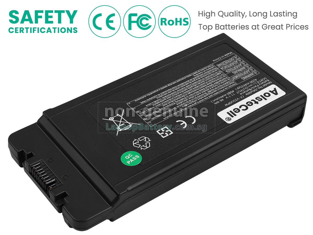 replacement Panasonic CF-VZSU0KJS battery