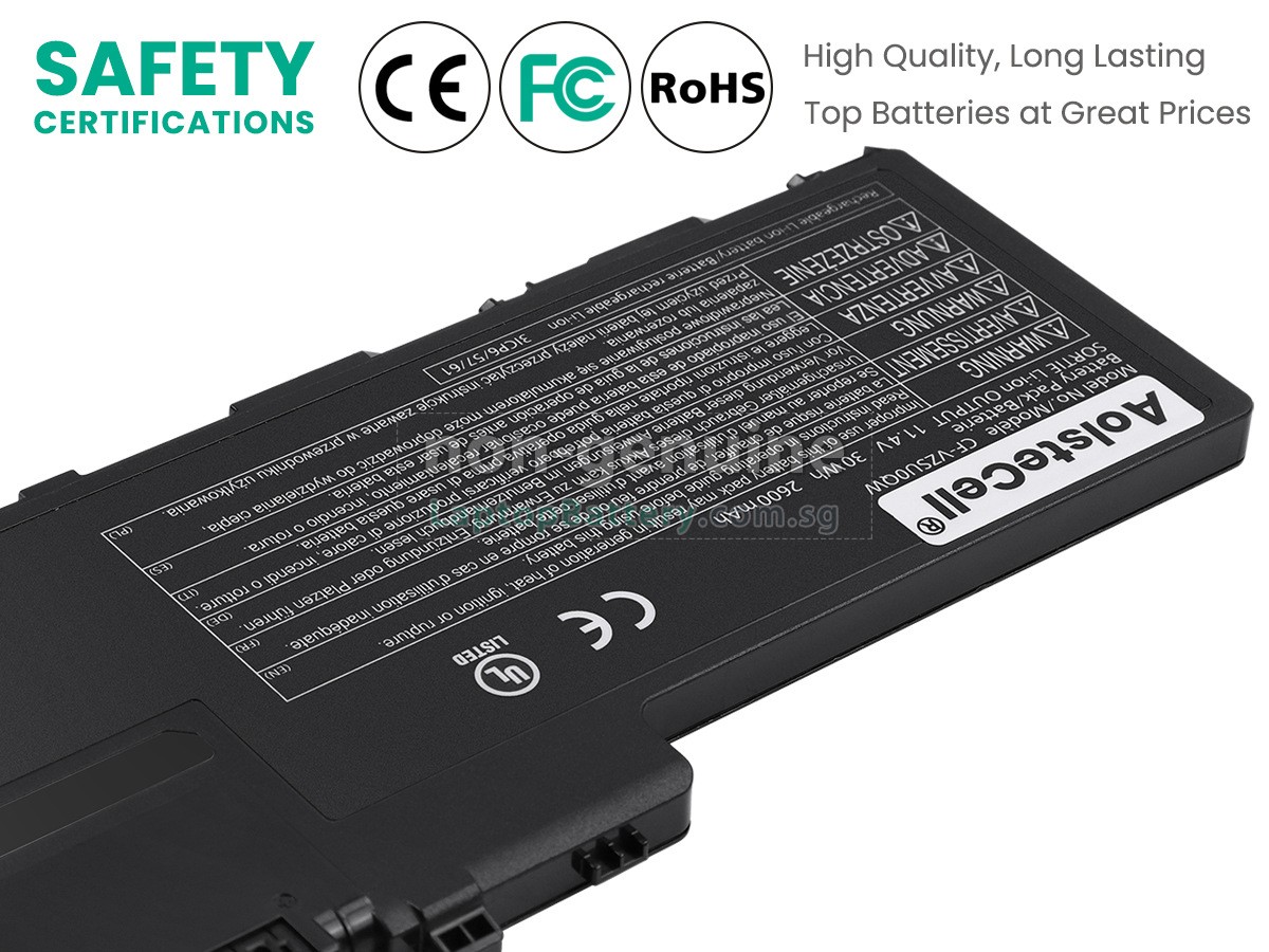 replacement Panasonic TOUGHPAD FZ-A2A200CA3 battery