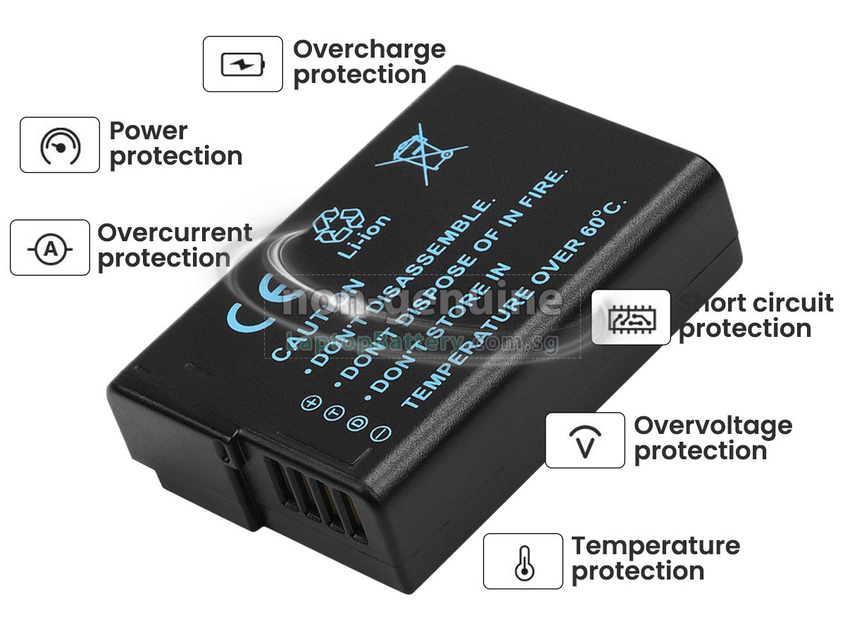 replacement Panasonic DMW-BLD10PP battery