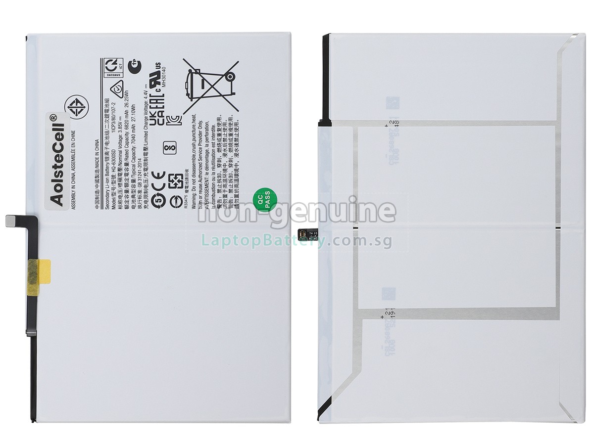 replacement Samsung Galaxy TAB A8 10.5 2021 SM-X205 battery
