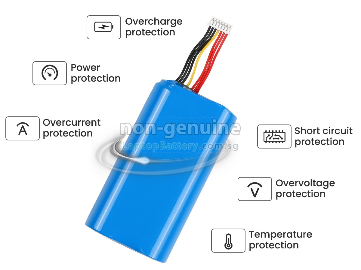 replacement Sunmi SM-INR18650M26-1S2P battery