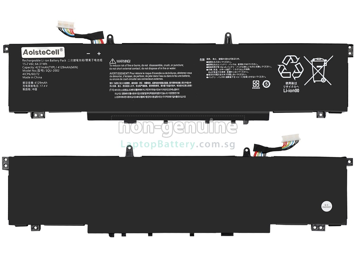 replacement Thunderobot ZERO 2021 battery