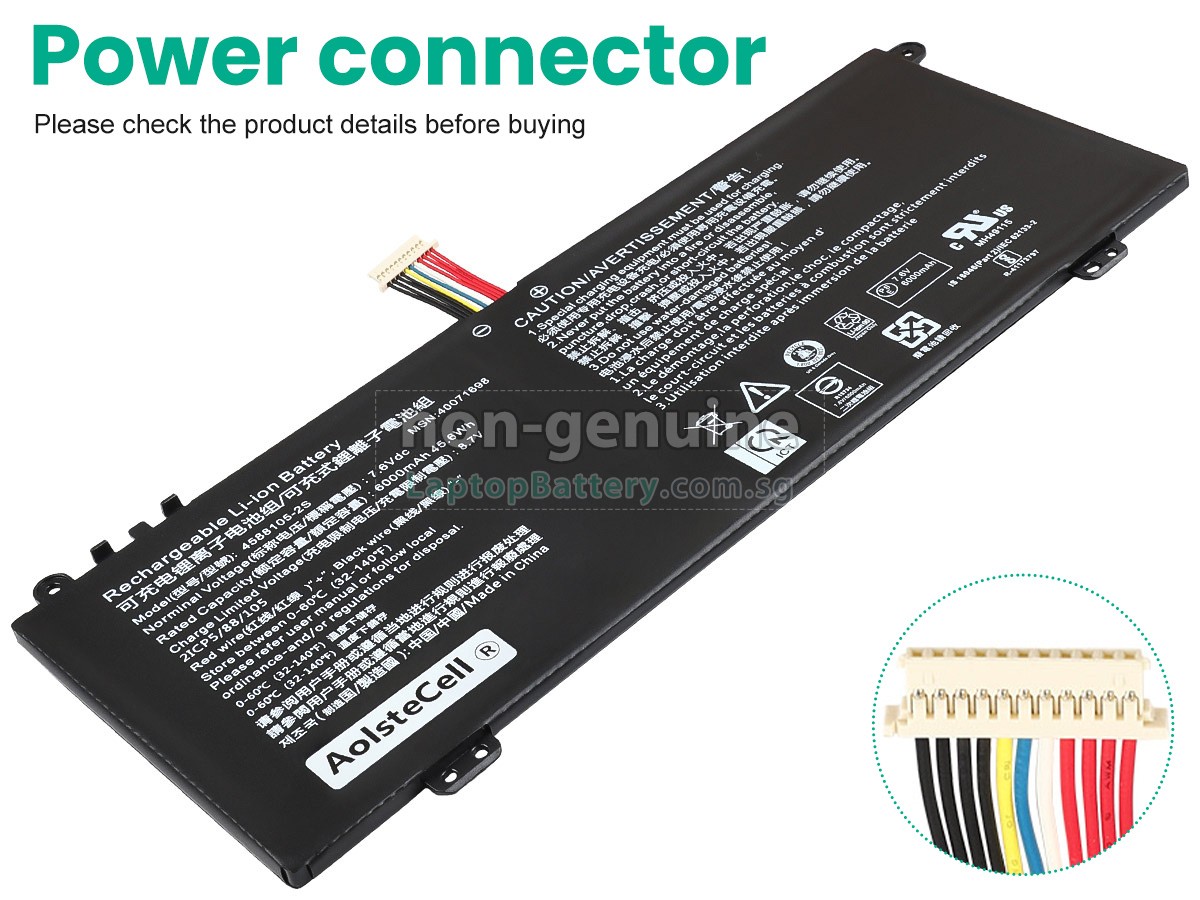 replacement Toshiba Satellite C50D-B01G battery