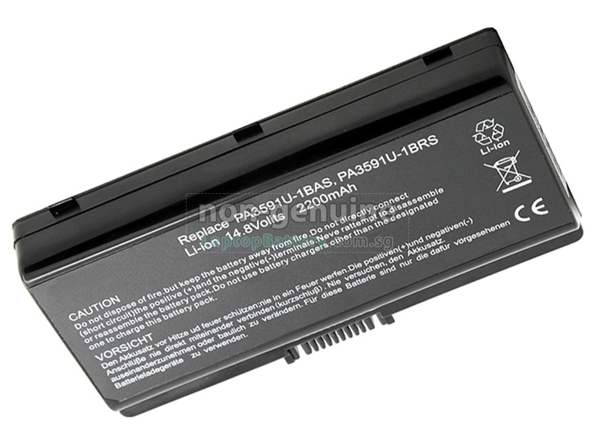 replacement Toshiba Equium L40-156 battery