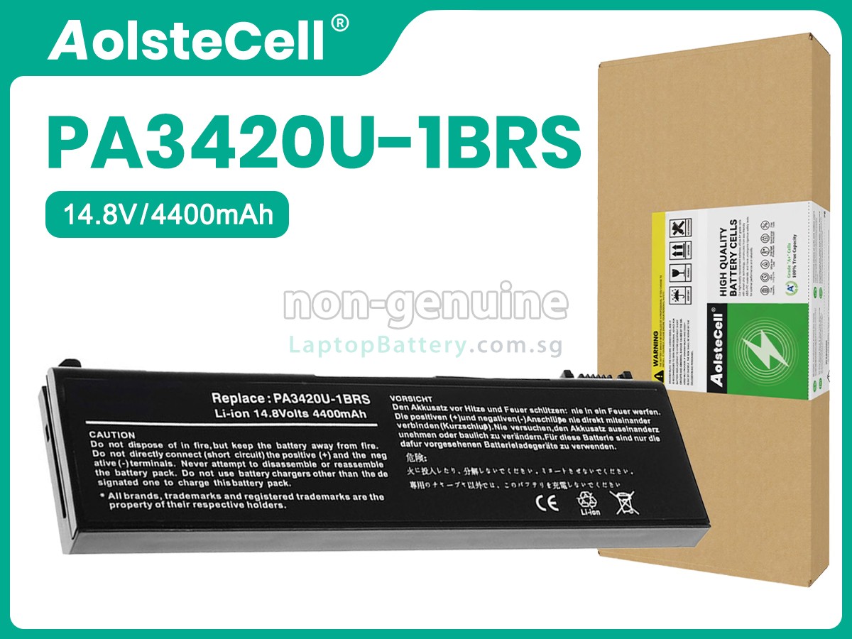 replacement Toshiba PA3420U-1BRS battery