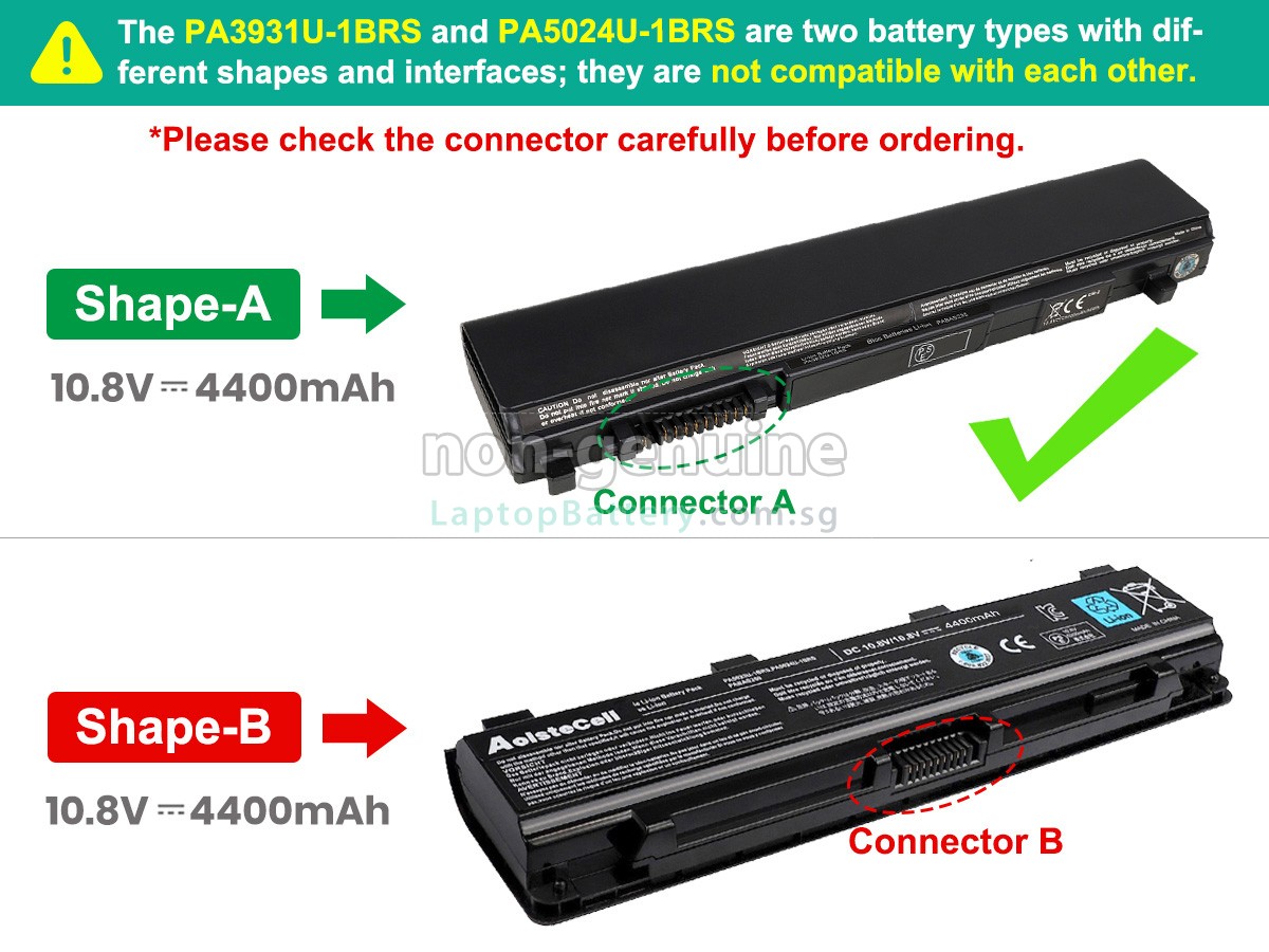 replacement Toshiba Satellite R945-P440 battery
